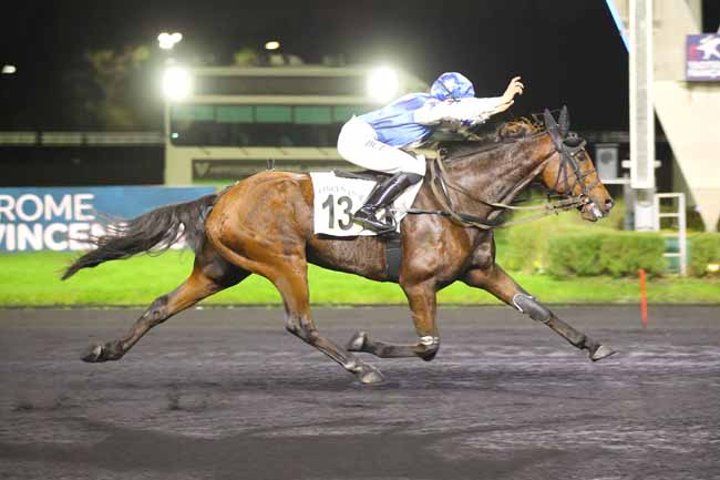 Photo d'arrivée de la course pmu PRIX NEMESIS à PARIS-VINCENNES le Vendredi 8 novembre 2024