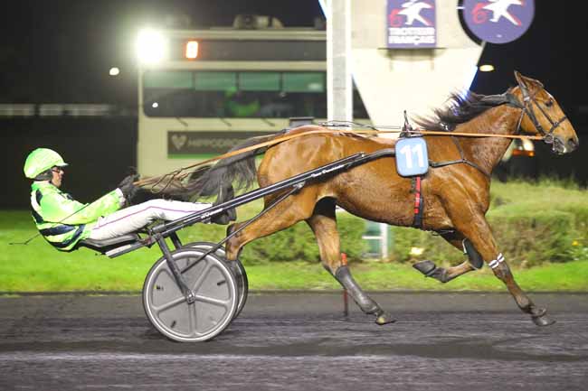 Photo d'arrivée de la course pmu PRIX DE VAUMAS à PARIS-VINCENNES le Vendredi 8 novembre 2024