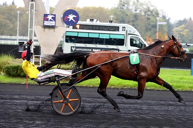 Photo d'arrivée de la course pmu PRIX DU LANGUEDOC à PARIS-VINCENNES le Samedi 9 novembre 2024