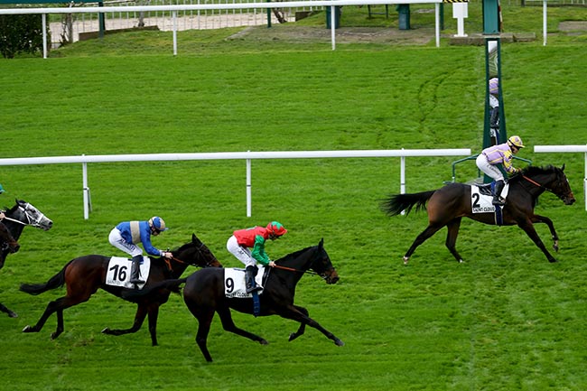 Arrivée quinté pmu PRIX DES BOUCLES DE LA SEINE à SAINT CLOUD