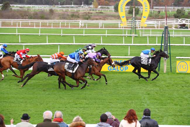Arrivée quinté pmu PRIX DE LA SEINE-ET-MARNE à FONTAINEBLEAU