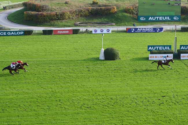 Photo d'arrivée de la course pmu PRIX COQ GAULOIS à AUTEUIL le Samedi 16 novembre 2024