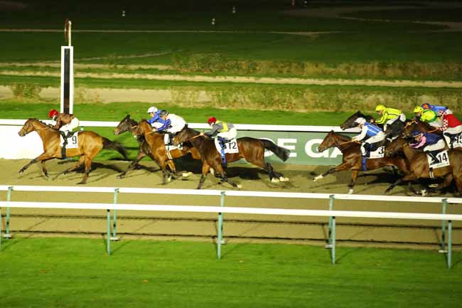 Photo d'arrivée de la course pmu PRIX LUTHIER - POLYTRACK CHALLENGE à DEAUVILLE le Mercredi 4 décembre 2024