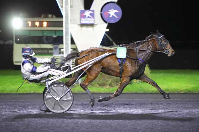 Photo d'arrivée de la course pmu PRIX MENKALINAN à PARIS-VINCENNES le Vendredi 6 décembre 2024