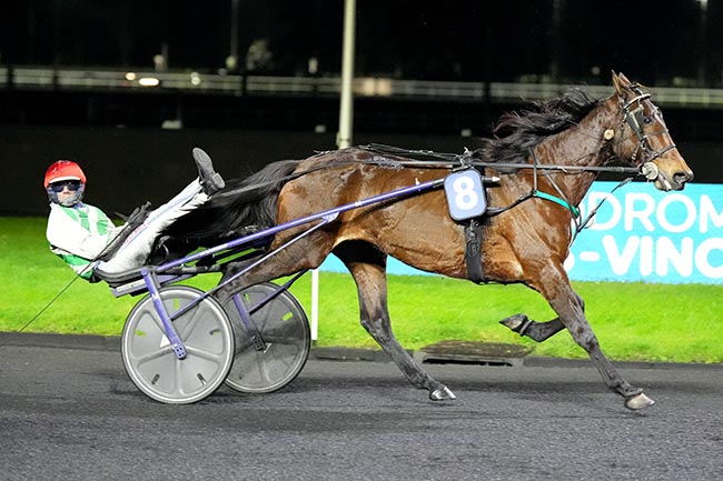 Photo d'arrivée de la course pmu PRIX ARISTE HEMARD à PARIS-VINCENNES le Samedi 7 décembre 2024