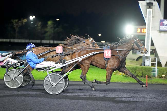 Photo d'arrivée de la course pmu PRIX DE BAZAS à PARIS-VINCENNES le Mardi 10 décembre 2024
