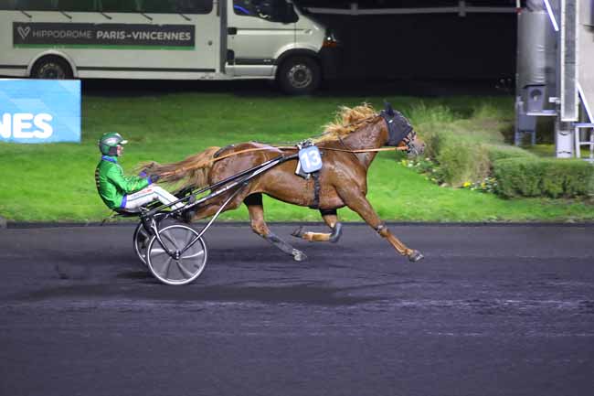 Photo d'arrivée de la course pmu PRIX DE L'ANGOUMOIS à PARIS-VINCENNES le Mercredi 11 décembre 2024