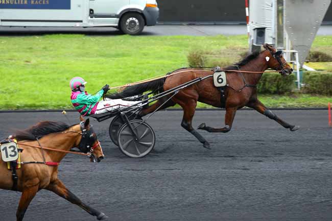 Photo d'arrivée de la course pmu PRIX DE BRIARE à PARIS-VINCENNES le Dimanche 15 décembre 2024