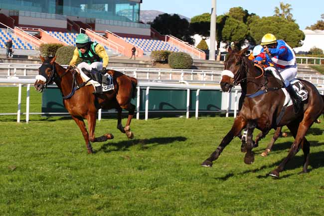 Arrivée quinté pmu PRIX PHILIPPE LORAIN à CAGNES-SUR-MER