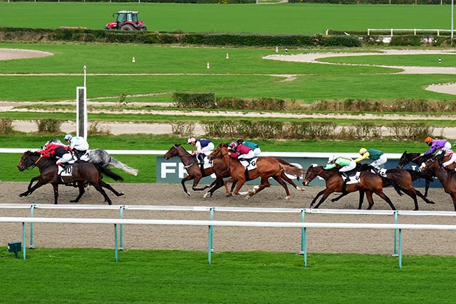 Arrivée quinté pmu PRIX BFM NORMANDIE (PRIX DU MONT SAINT-MICHEL) à DEAUVILLE