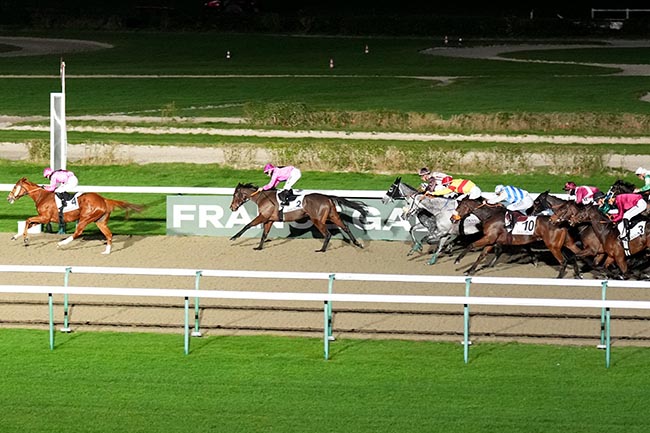 Photo d'arrivée de la course pmu PRIX DE LA MAISON DE LA TRUIE QUI FILE à DEAUVILLE le Lundi 23 décembre 2024