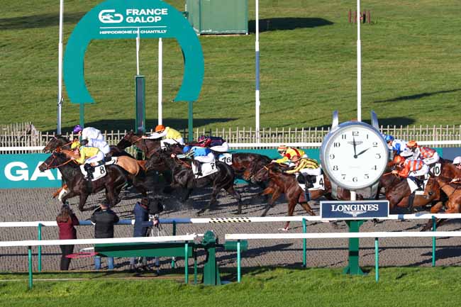 Arrivée quinté pmu PRIX DE PIERREFONDS à CHANTILLY