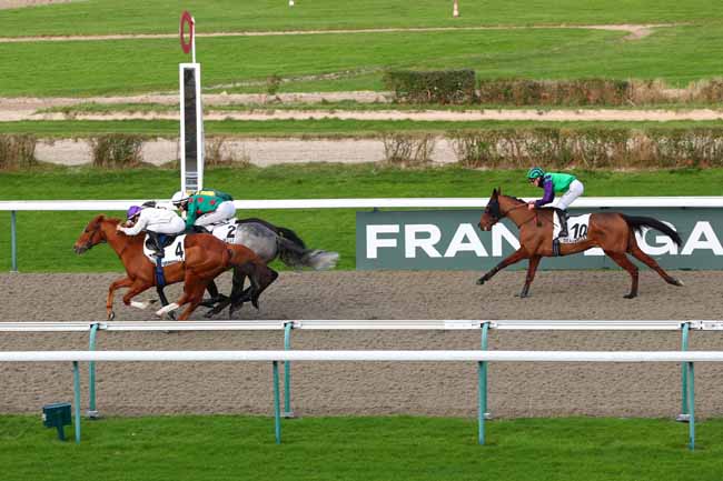 Photo d'arrivée de la course pmu PRIX DE SUBLES à DEAUVILLE le Vendredi 10 janvier 2025