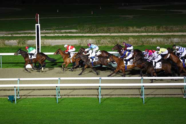 Photo d'arrivée de la course pmu PRIX DU BASSIN DU COMMERCE à DEAUVILLE le Vendredi 10 janvier 2025