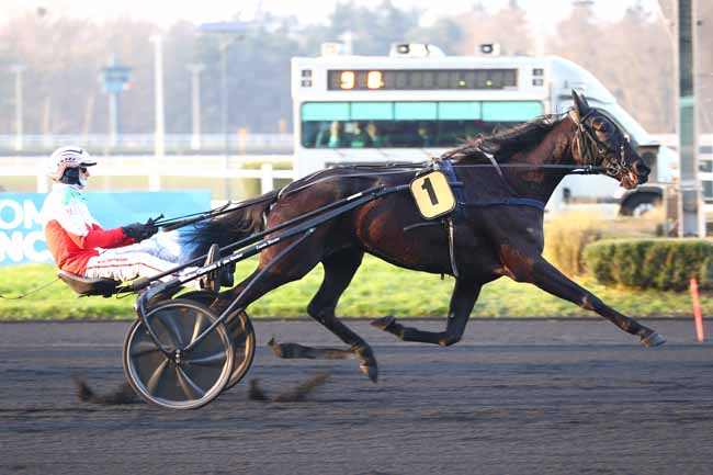 Photo d'arrivée de la course pmu PRIX DE PONTARLIER à PARIS-VINCENNES le Mardi 21 janvier 2025