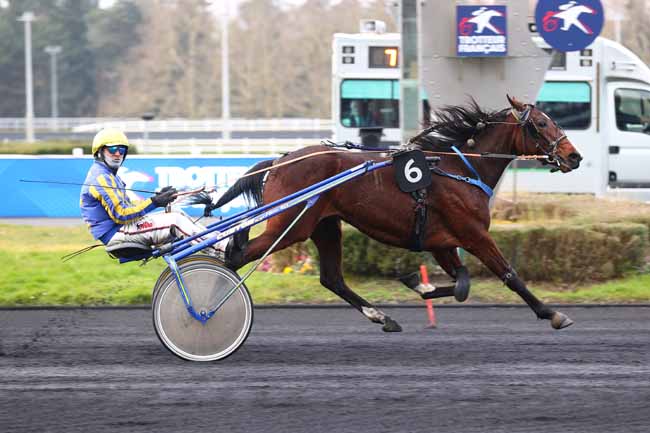 Photo d'arrivée de la course pmu PRIX DE PLESTIN-LES-GREVES à PARIS-VINCENNES le Vendredi 21 février 2025