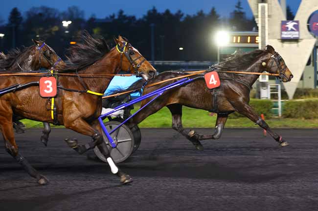 Photo d'arrivée de la course pmu PRIX DE L'AUTHIE à PARIS-VINCENNES le Vendredi 21 février 2025