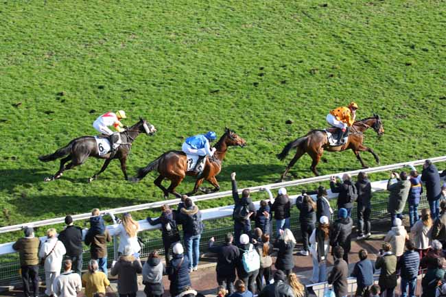Photo d'arrivée de la course pmu PRIX HUBERT D'AILLIERES à AUTEUIL le Dimanche 2 mars 2025
