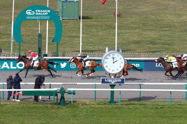 Arrivée quinté pmu PRIX DU CENTRE D'ENTRAINEMENT à CHANTILLY