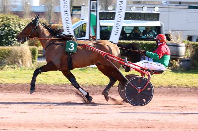 Photo d'arrivée de la course pmu PRIX DE L'UNAT à AMIENS le Mercredi 5 mars 2025