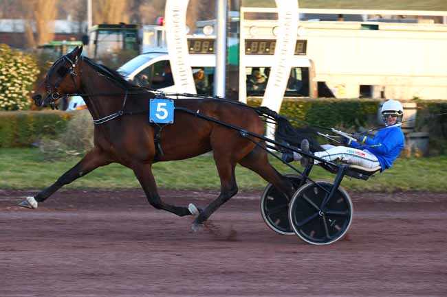 Photo d'arrivée de la course pmu MOET ET CHANDON (PRIX KEMI) à AMIENS le Mercredi 5 mars 2025