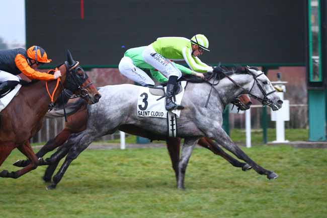 Photo d'arrivée de la course pmu PRIX DE CRECY FITZ-JAMES à SAINT CLOUD le Mardi 11 mars 2025