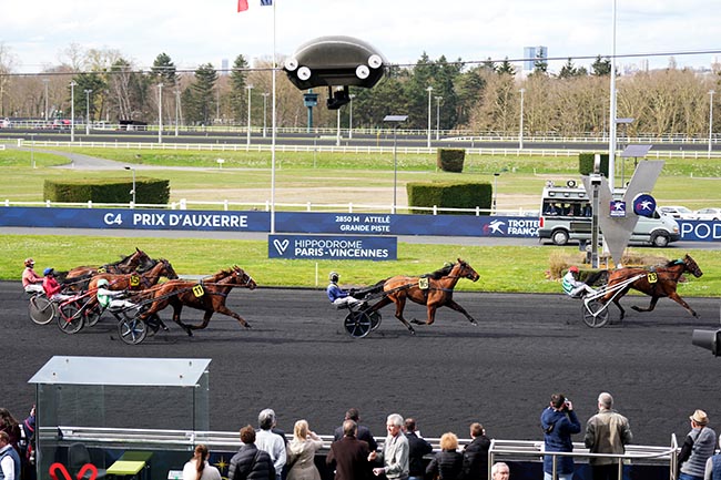 Arrivée quinté pmu PRIX D'AUXERRE à PARIS-VINCENNES