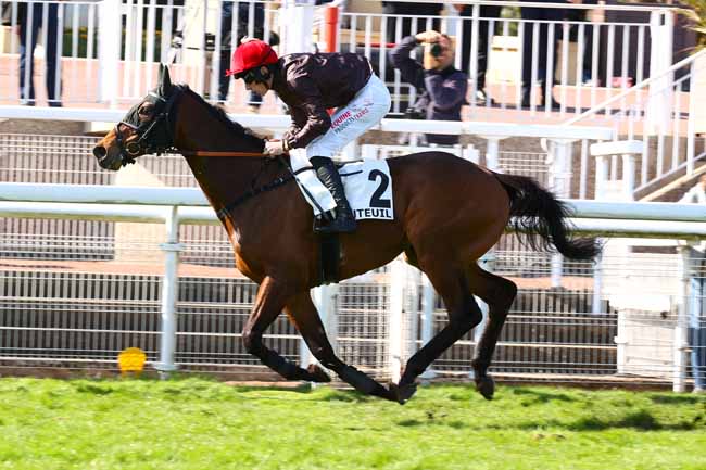 Photo d'arrivée de la course pmu PRIX JEAN GRANEL à AUTEUIL le Jeudi 3 avril 2025