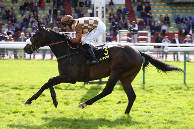 Photo d'arrivée de la course pmu PRIX DU BREVENT à COMPIEGNE le Mardi 22 avril 2025