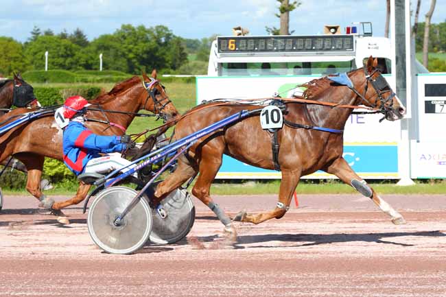 Photo d'arrivée de la course pmu PRIX PIGEAULT IMMOBILIER à MAURE DE BRETAGNE le Mercredi 23 avril 2025