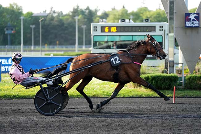 Photo d'arrivée de la course pmu PRIX BELINDA à PARIS-VINCENNES le Vendredi 2 mai 2025